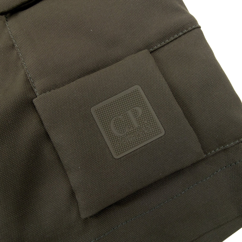Cp Company Technical Panama Cargo Shorts Green 683