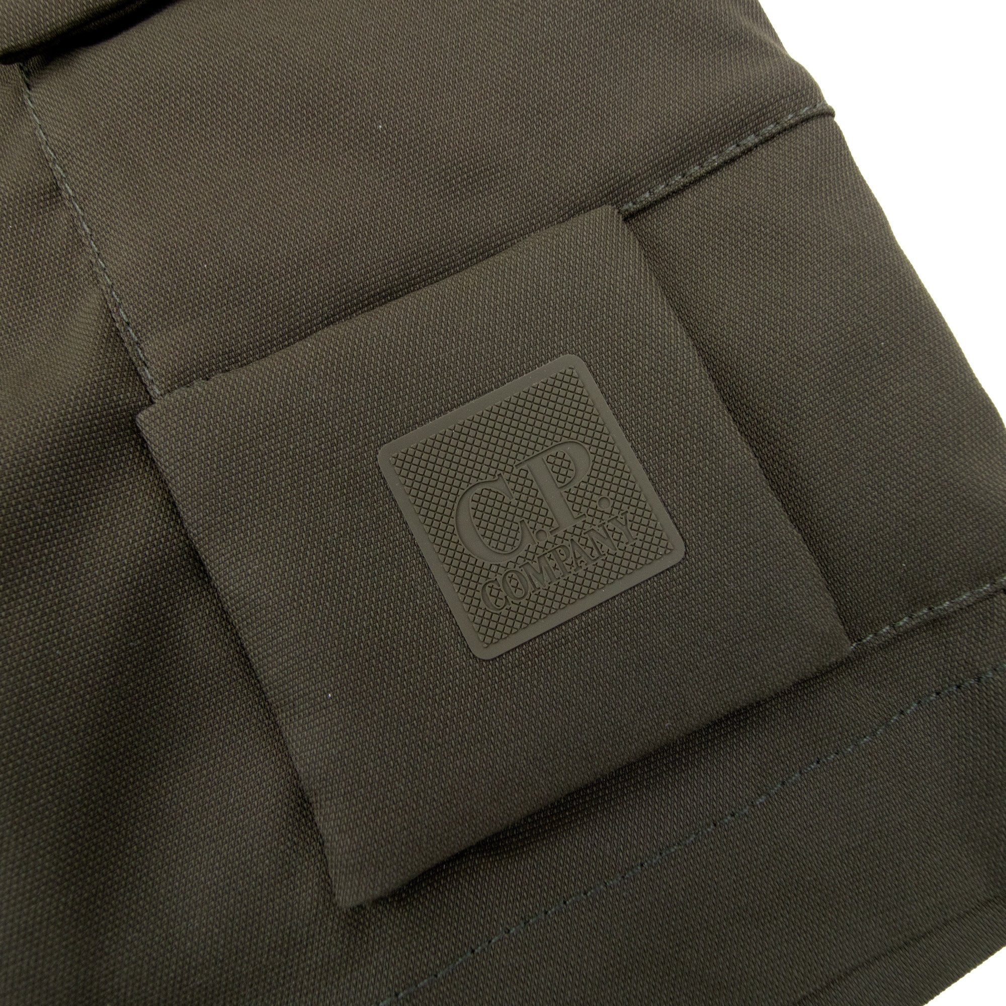 Cp Company Technical Panama Cargo Shorts Green 683