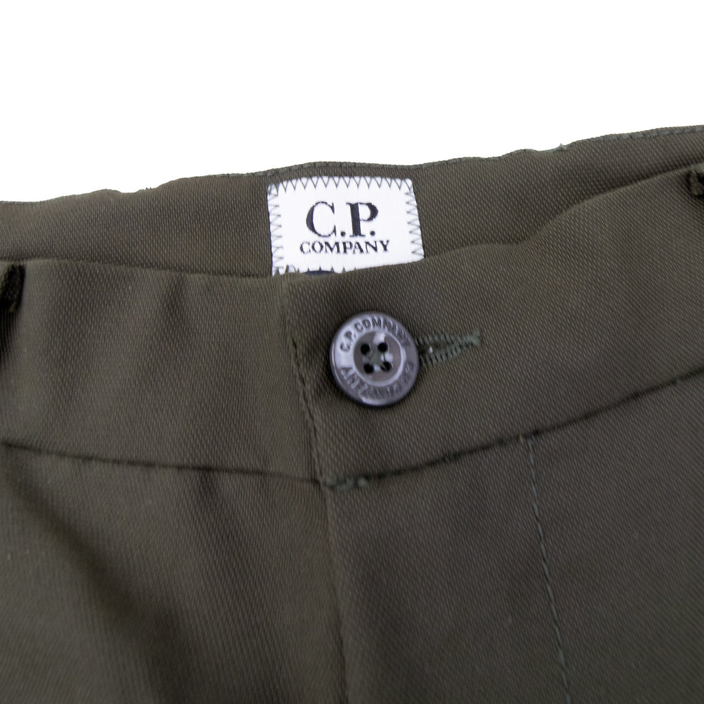 Cp Company Technical Panama Cargo Shorts Green 683