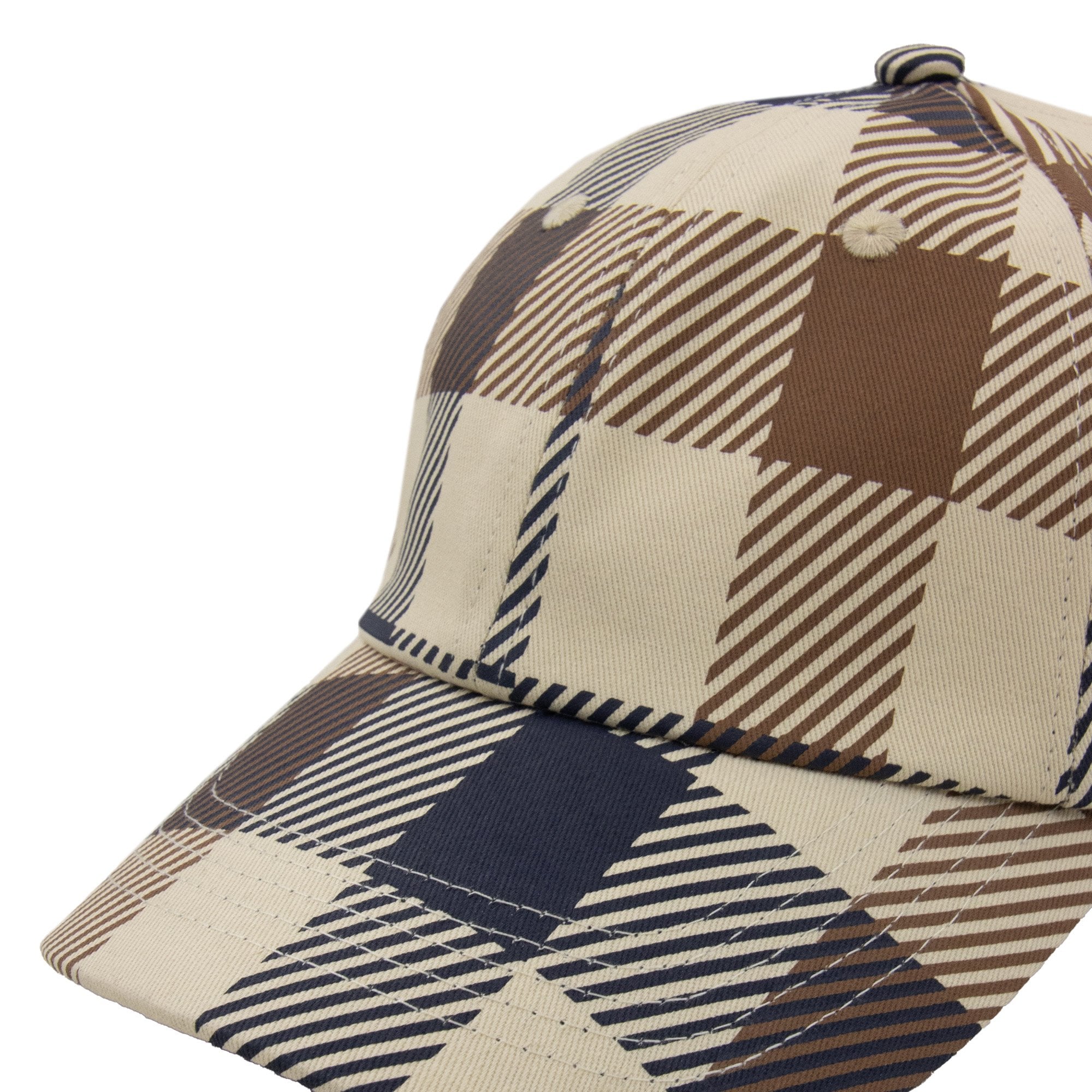 Aquascutum Macro Iconic Baseball Cap Macro Check 30