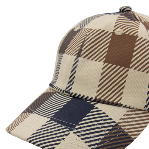 Aquascutum Macro Iconic Baseball Cap Macro Check 30