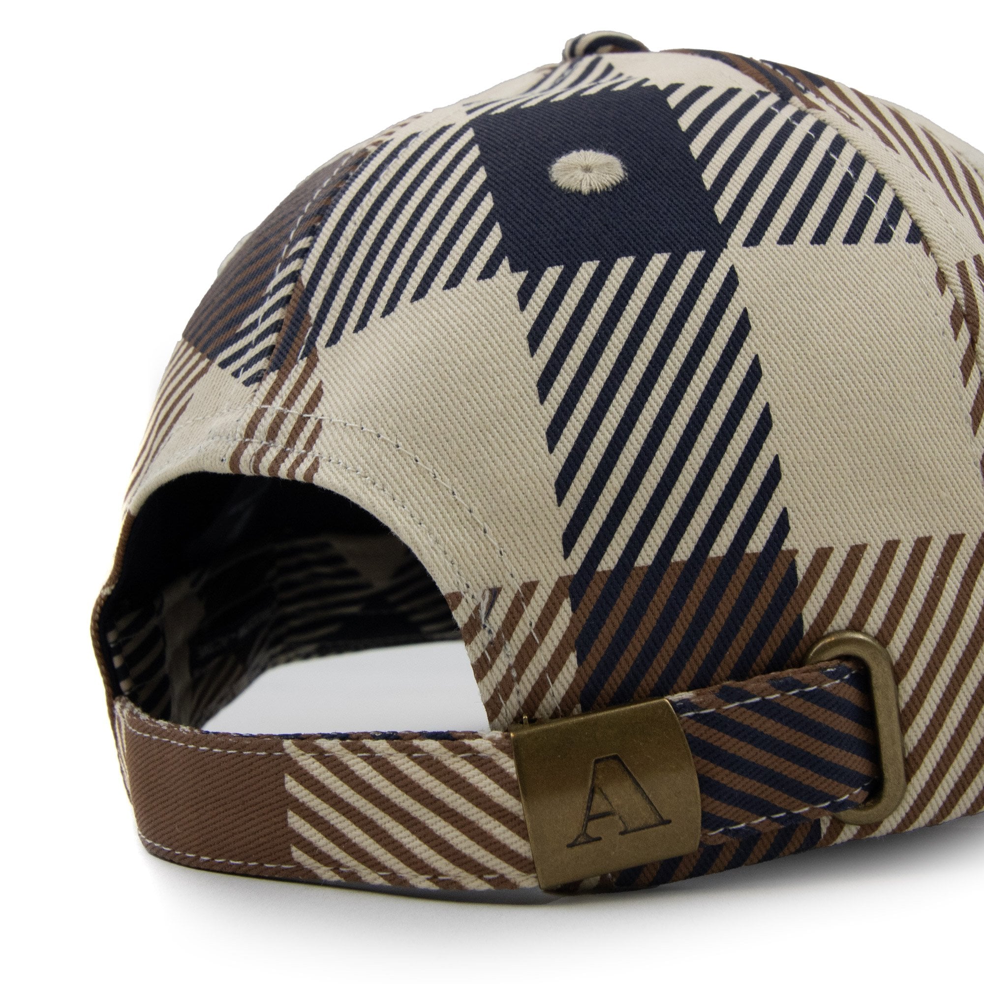 Aquascutum Macro Iconic Baseball Cap Macro Check 30