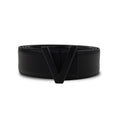 Valentino V Buckle Reversible Belt Nero