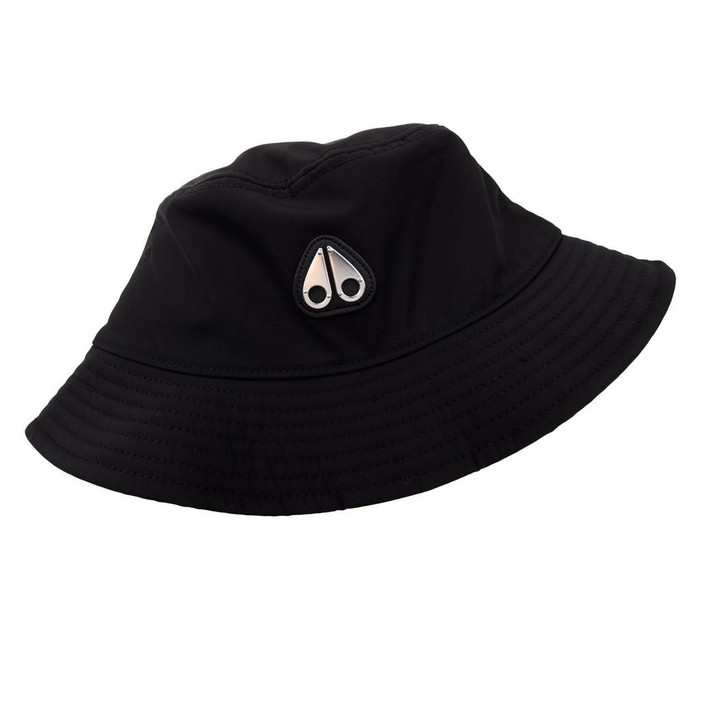 Moose Knuckles Logo Icon Bucket Hat Black