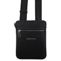 Valentino Small Logo Zip Bag Marnier Nero