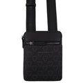 Valentino Delta Multi Print Crossbody Bag Nero