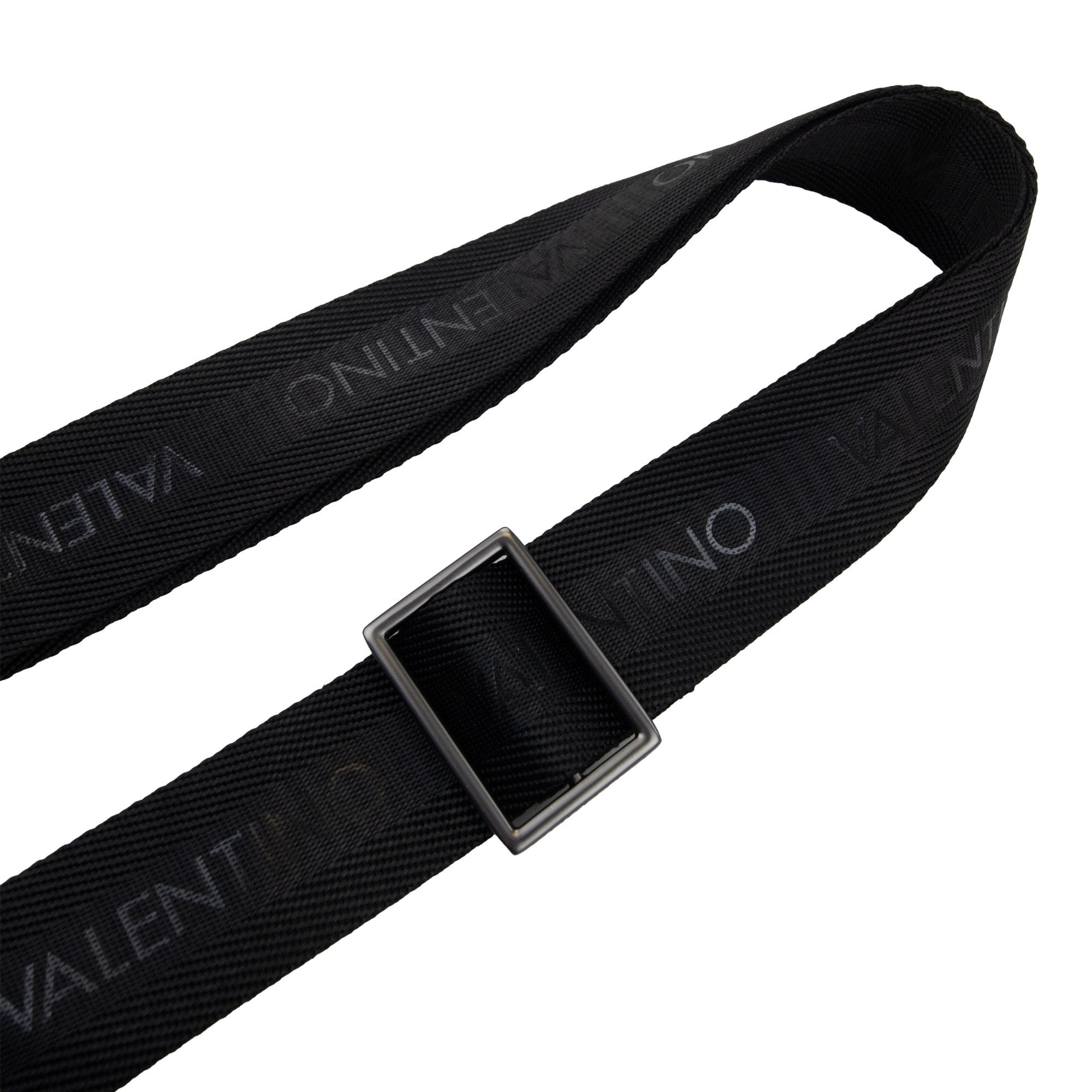 Valentino Delta Multi Print Crossbody Bag Nero