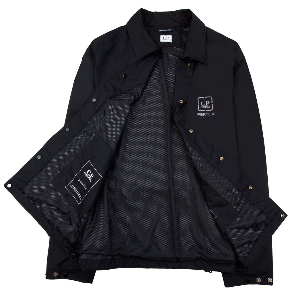 Cp Company Metropolis Series Pertex Overshirt Black 999