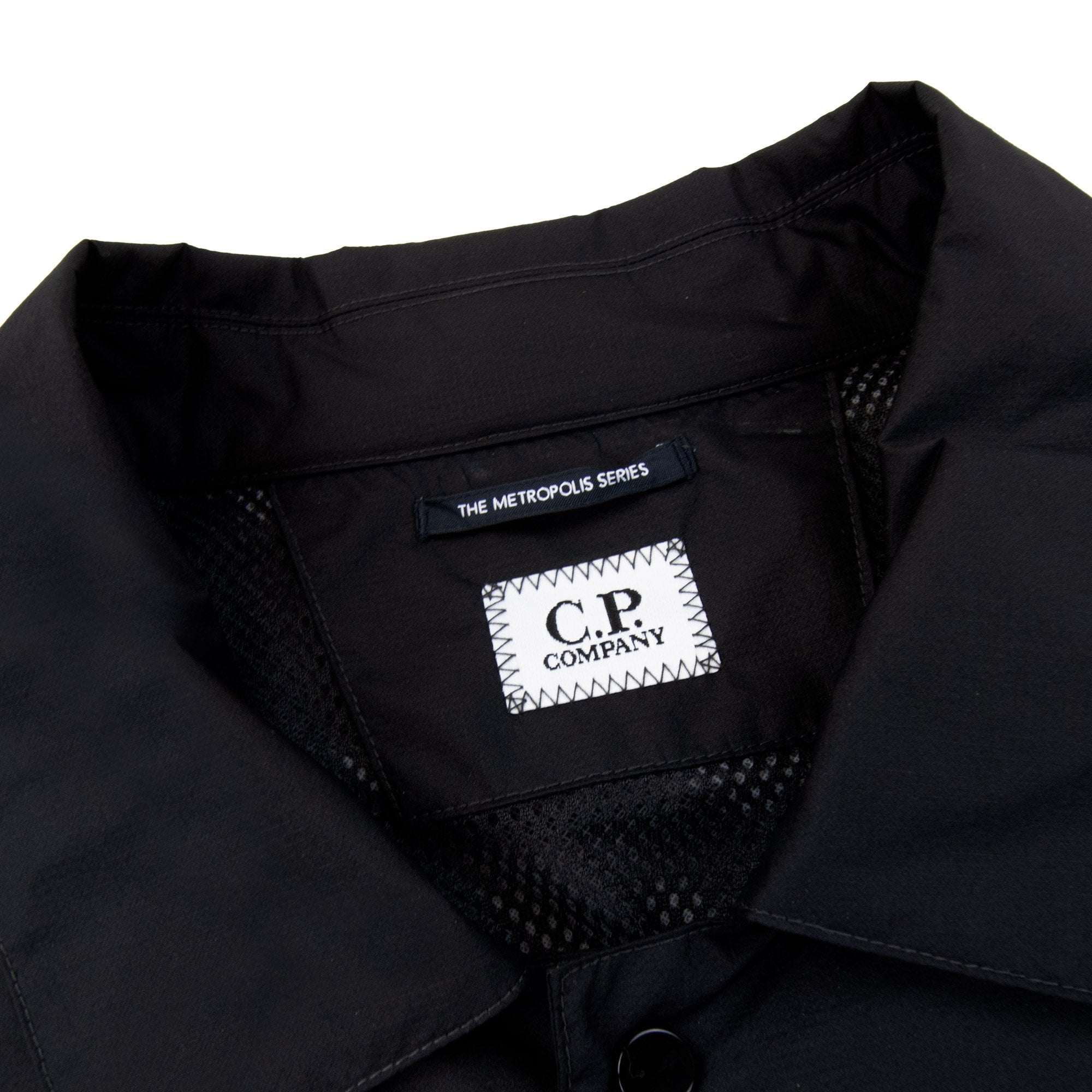 Cp Company Metropolis Series Pertex Overshirt Black 999