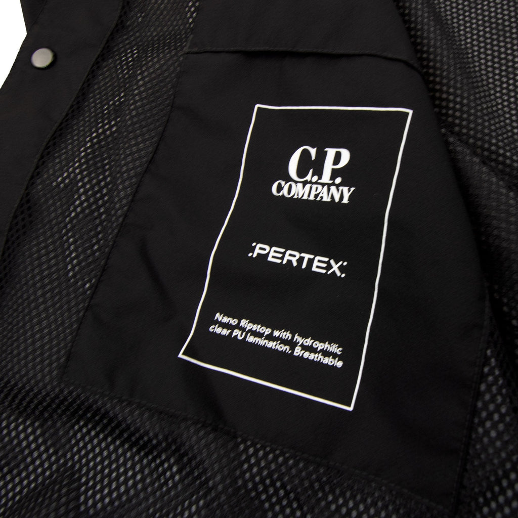 Cp Company Metropolis Series Pertex Overshirt Black 999