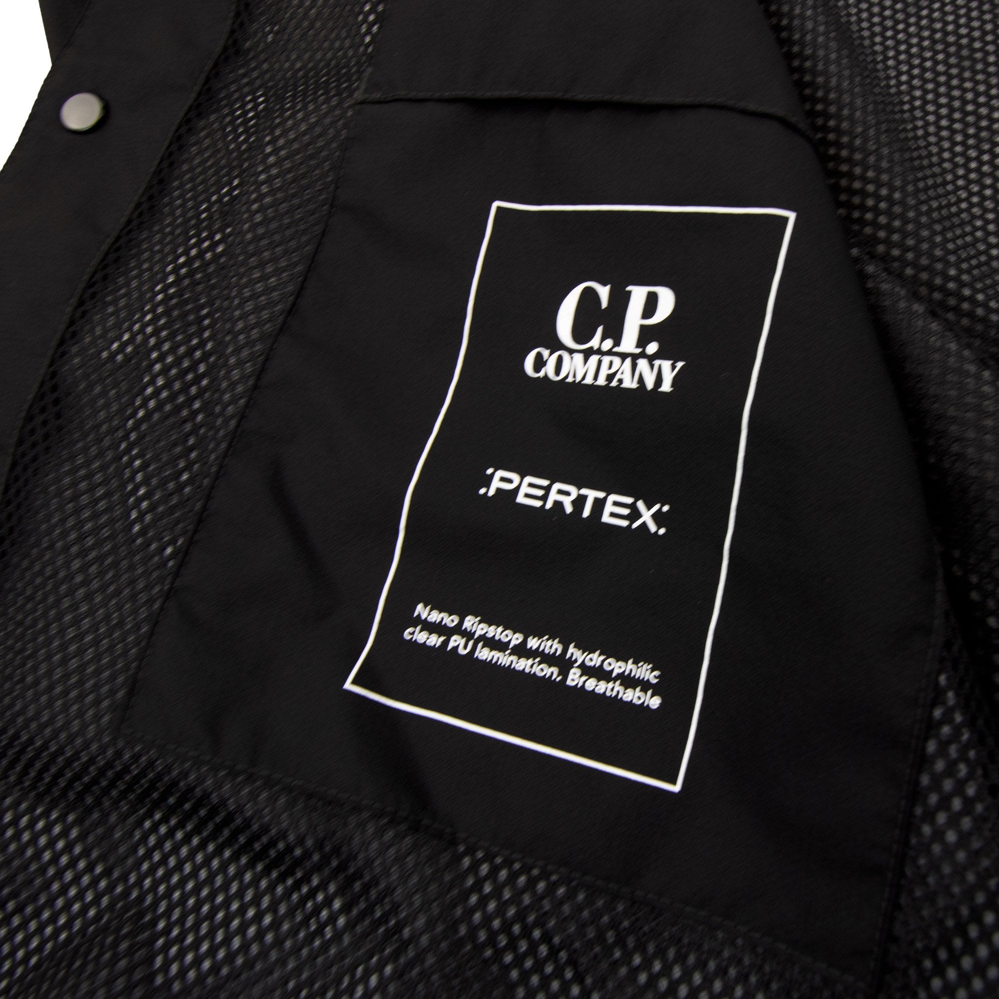 Cp Company Metropolis Series Pertex Overshirt Black 999