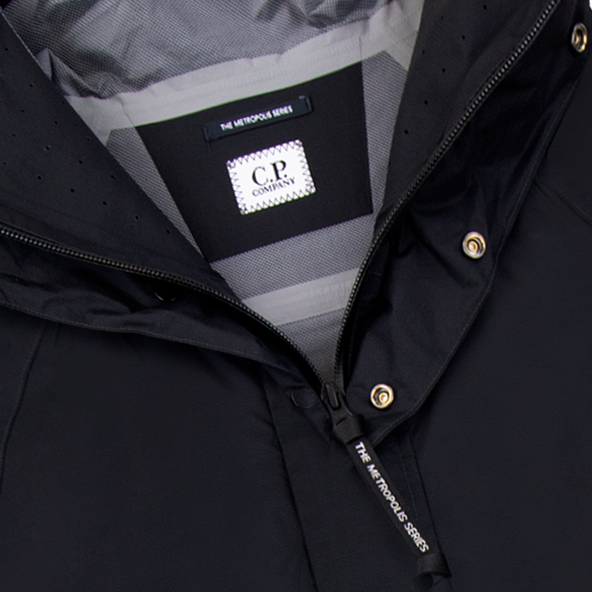 Cp Company Metropolis Series Pertex Packable Jacket Black 999