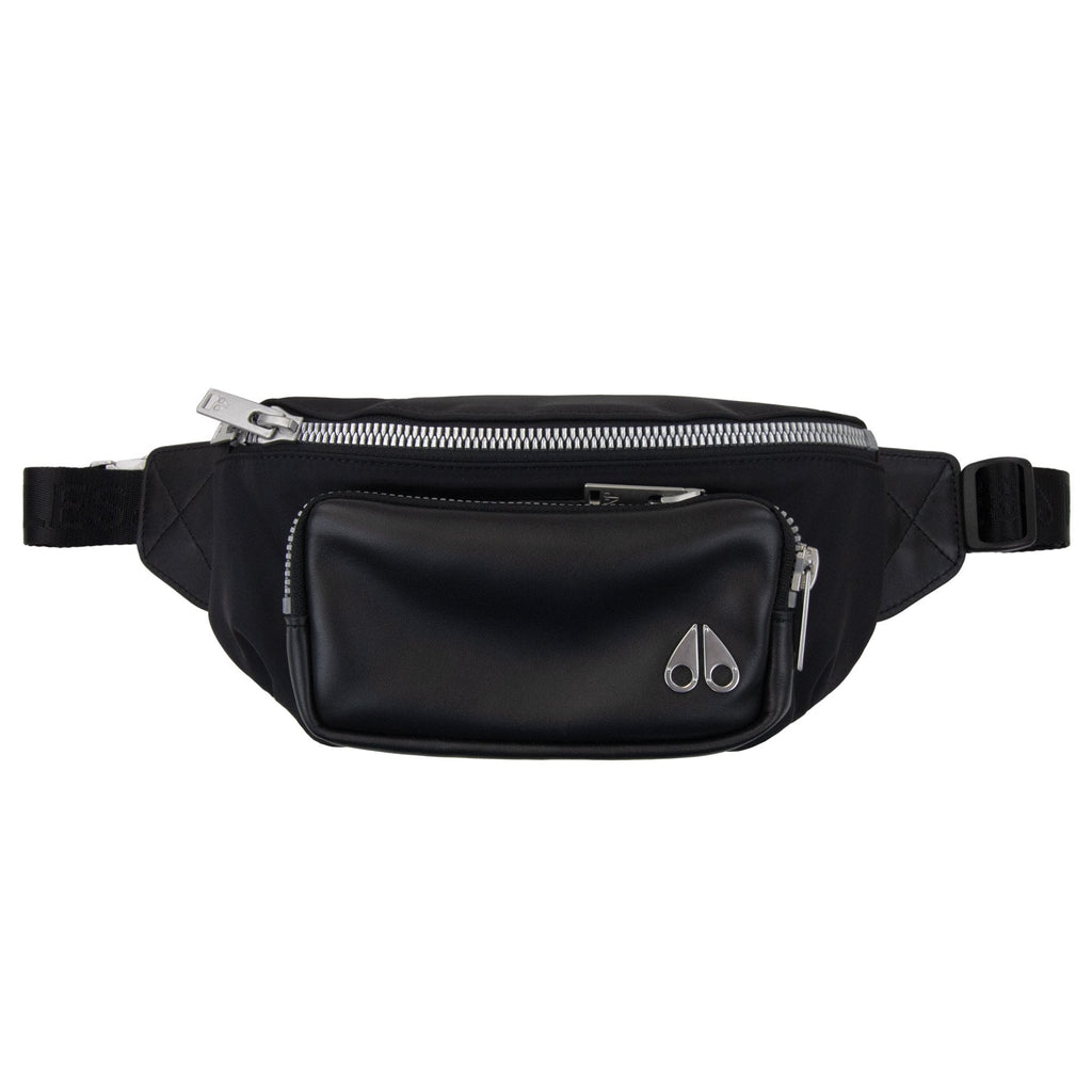 Moose Knuckles Logo Waist Bag Black