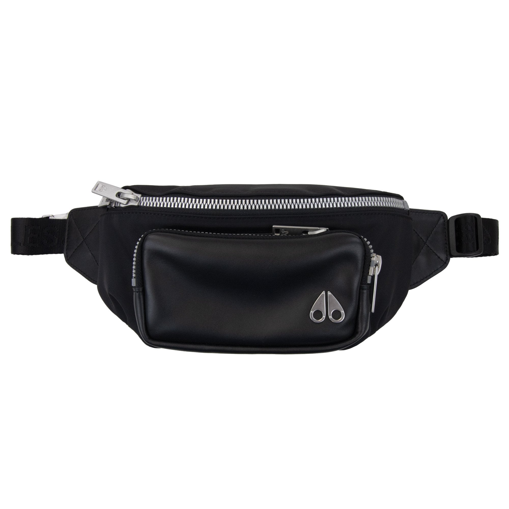Moose Knuckles Logo Waist Bag Black