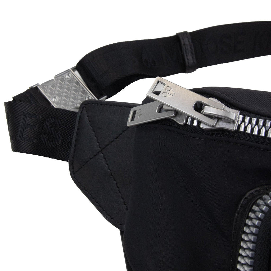 Moose Knuckles Logo Waist Bag Black