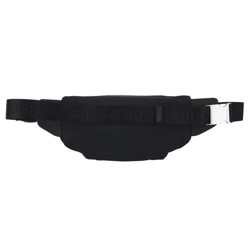 Moose Knuckles Logo Waist Bag Black