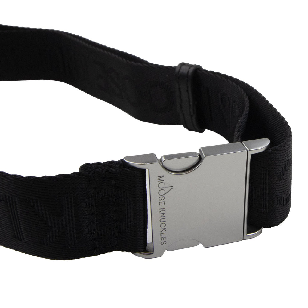 Moose Knuckles Logo Waist Bag Black