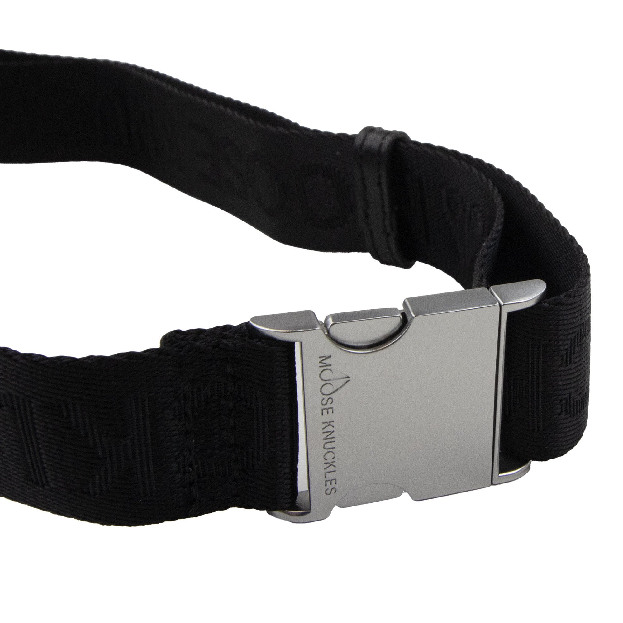Moose Knuckles Logo Waist Bag Black