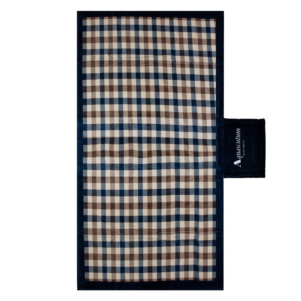 Aquascutum Iconic Beach Towel Club Check 28