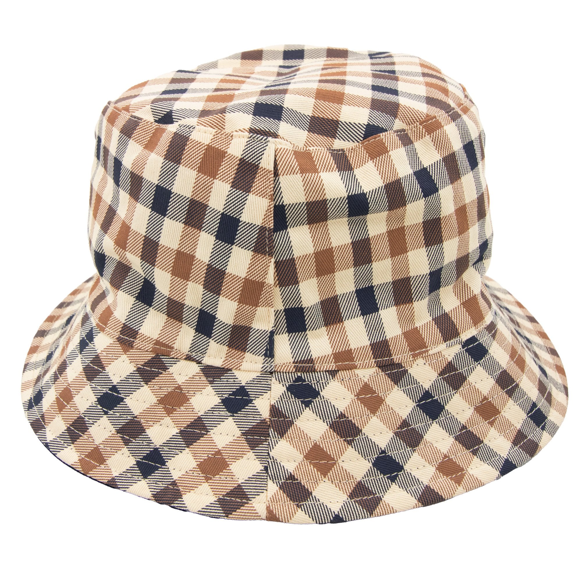 Aquascutum Club Check Reversible Bucket Hat Club Check 28
