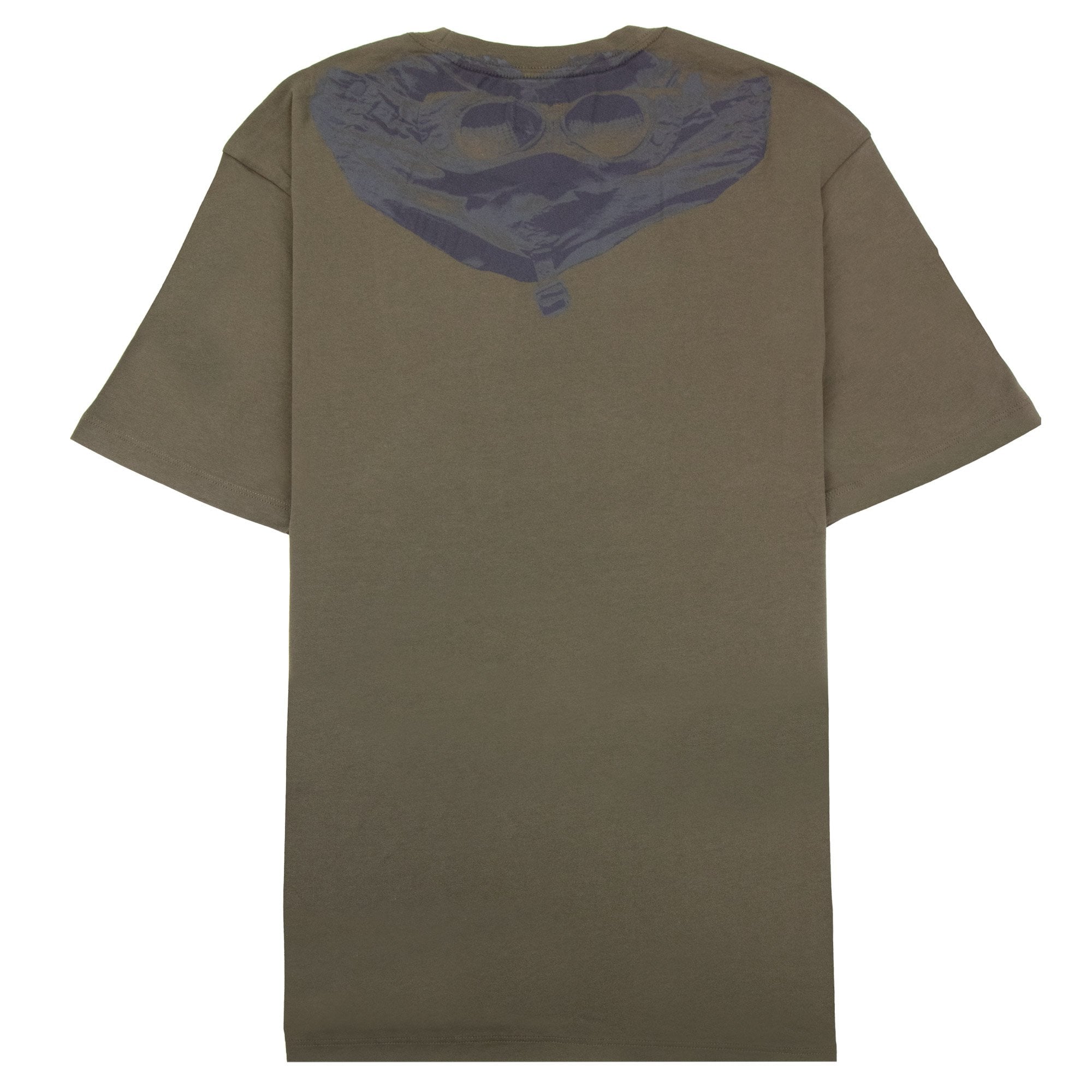 Cp Company Reverse Google Print T-shirt Khaki 683