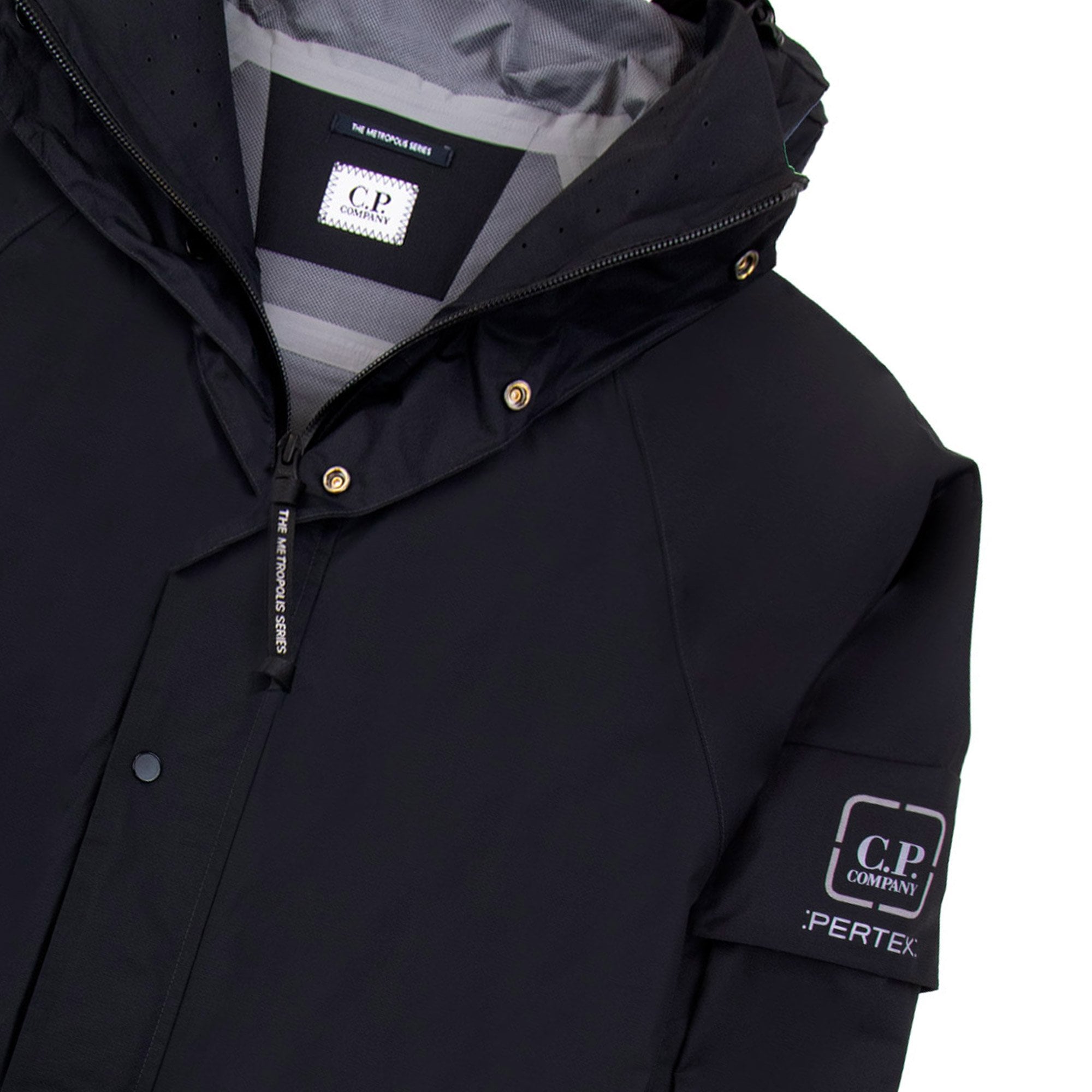 Cp Company Metropolis Series Pertex Packable Jacket Black 999