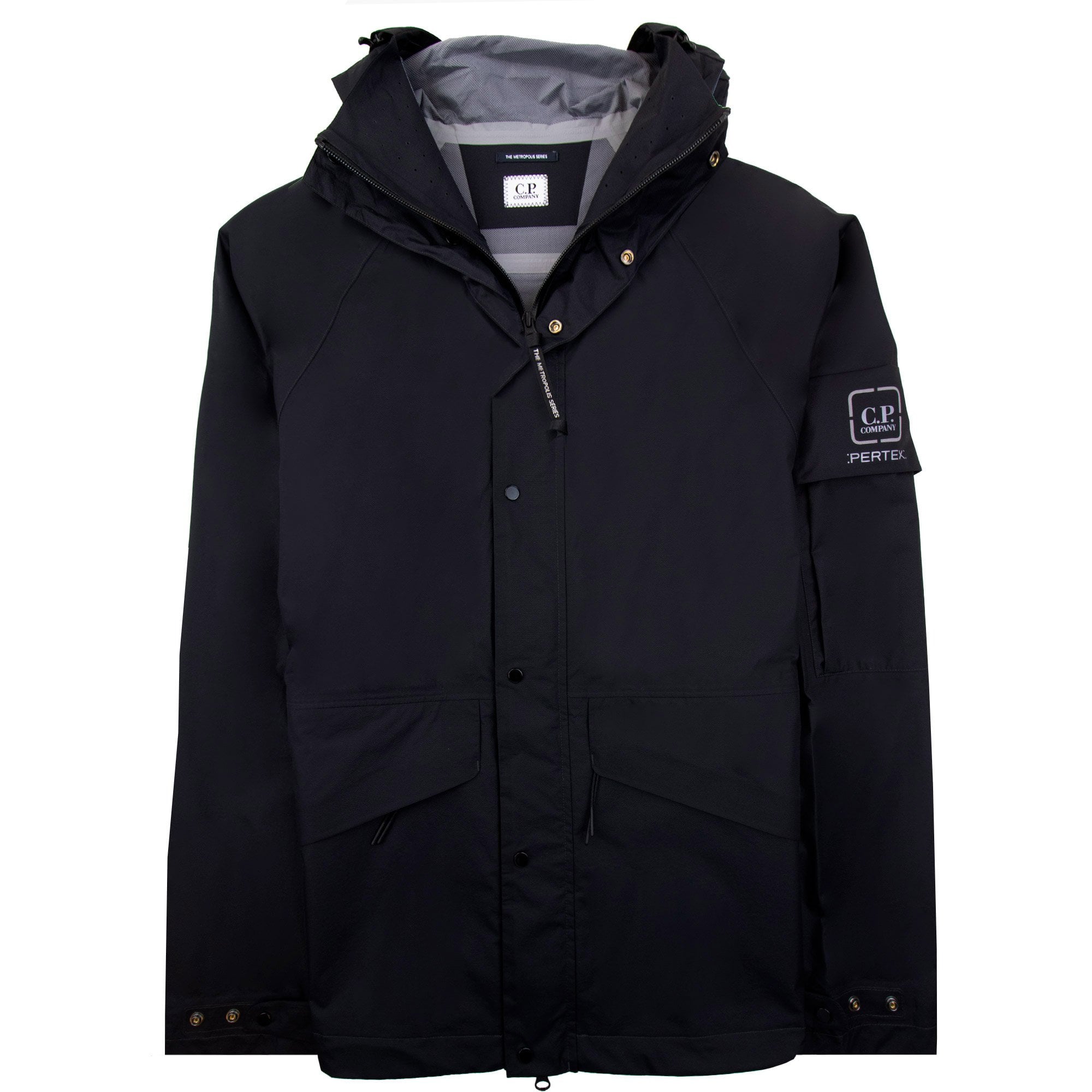 Cp Company Metropolis Series Pertex Packable Jacket Black 999