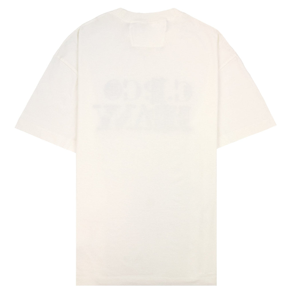 Cp Company 30/1 Jersey Blurred Logo T-shirt White 103