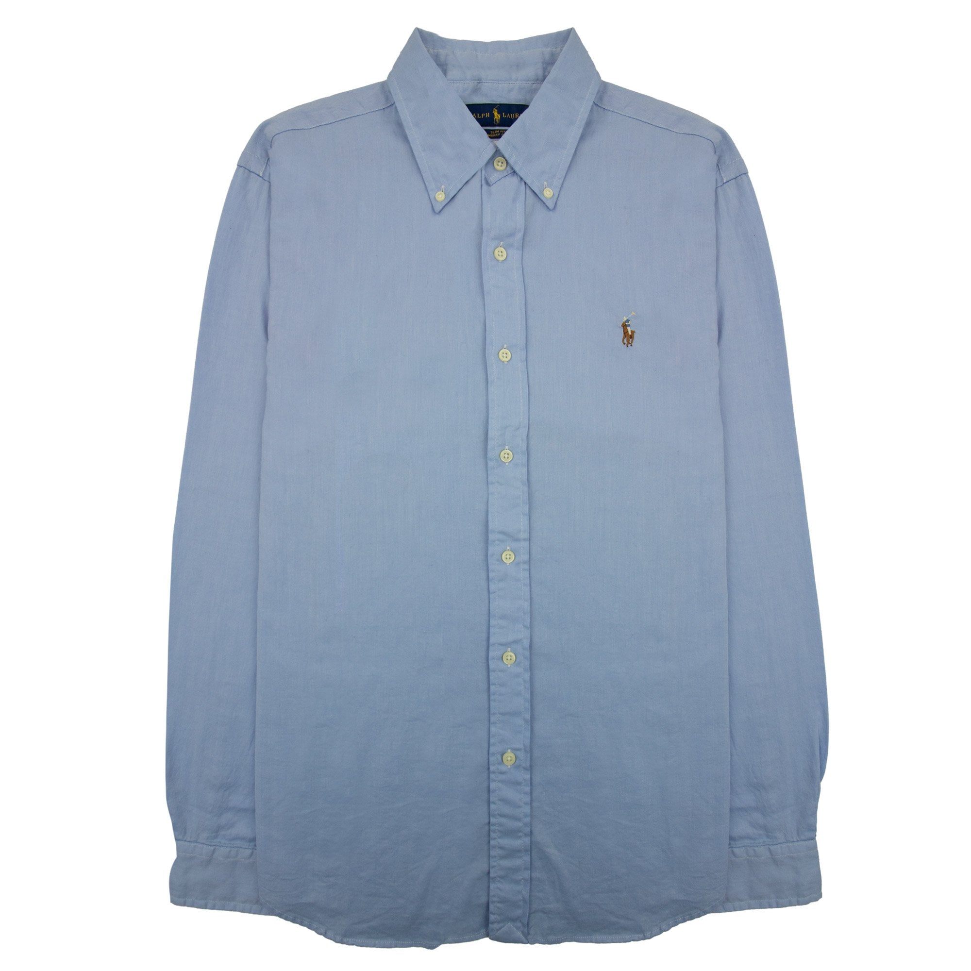 Polo Ralph Lauren Chambray Oxford Long Sleve Shirt Sky Blue