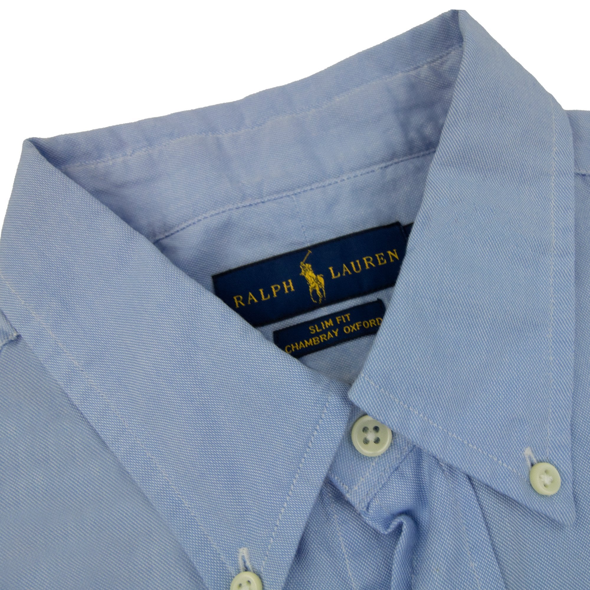 Polo Ralph Lauren Chambray Oxford Long Sleve Shirt Sky Blue