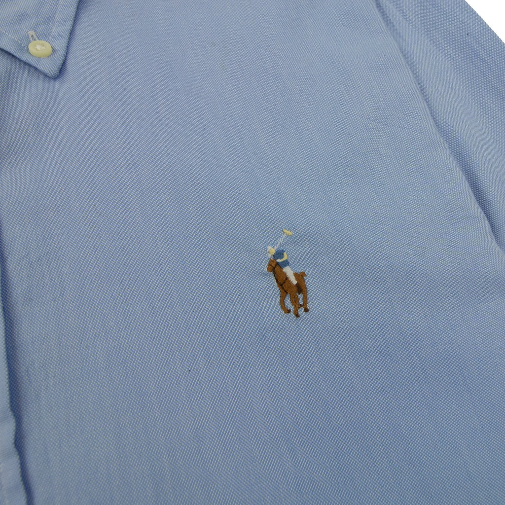 Polo Ralph Lauren Chambray Oxford Long Sleve Shirt Sky Blue