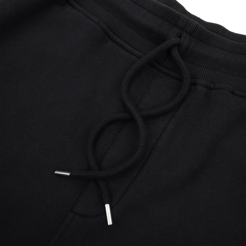 Cp Company Cotton Diagonal Fleece Cargo Shorts Black 999