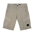 Cp Company Bermuda Cargo Stretch Gabardine Shorts Vintage Khaki 327