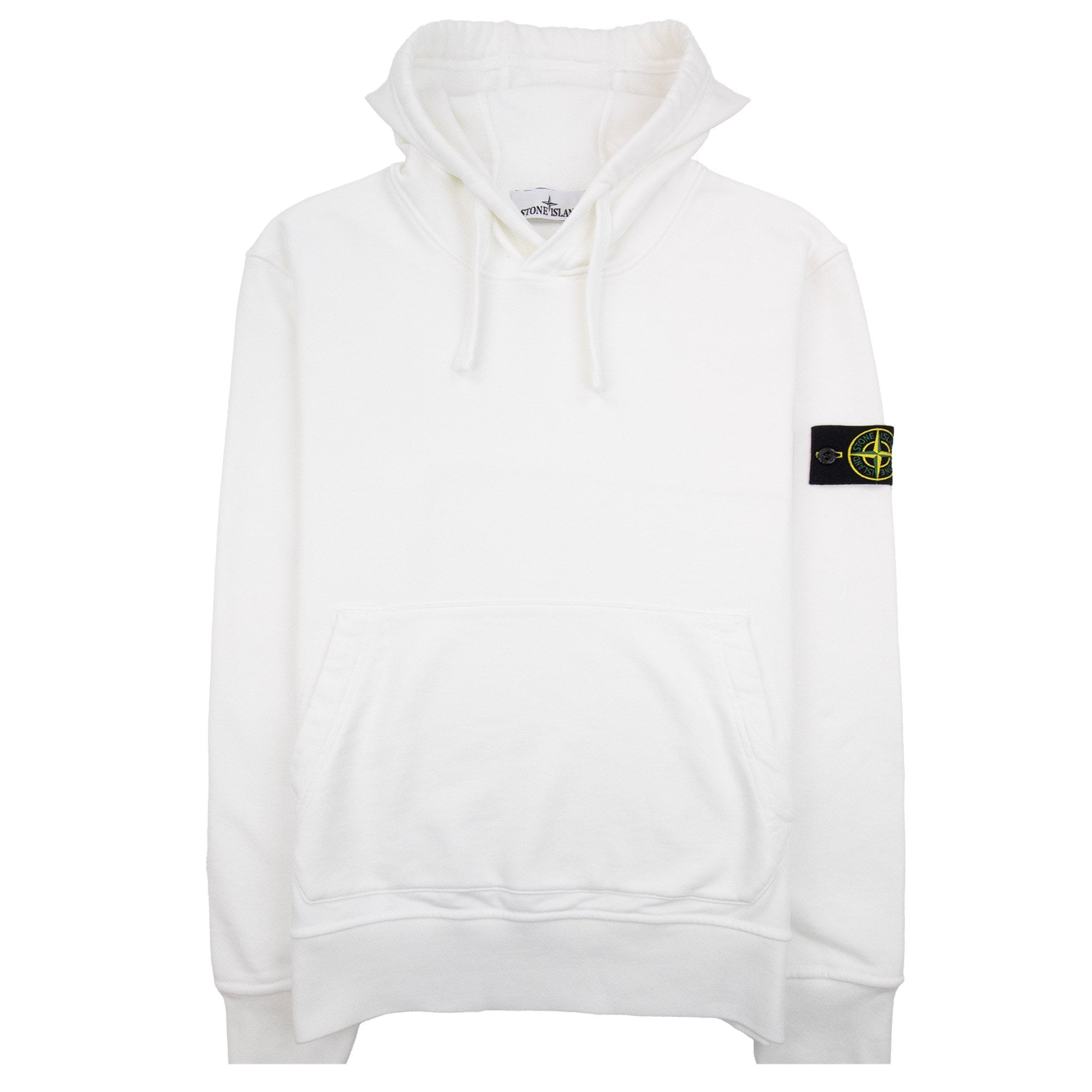 Stone Island 64151 Hooded Sweatshirt White V0001