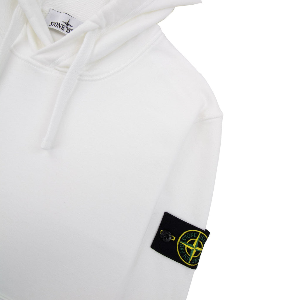 Stone Island 64151 Hooded Sweatshirt White V0001