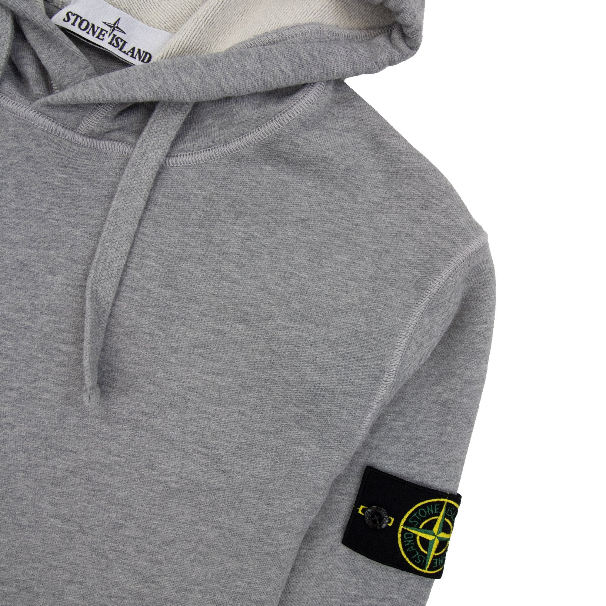 Stone Island 64151 Hooded Sweatshirt Light Grey V0m64