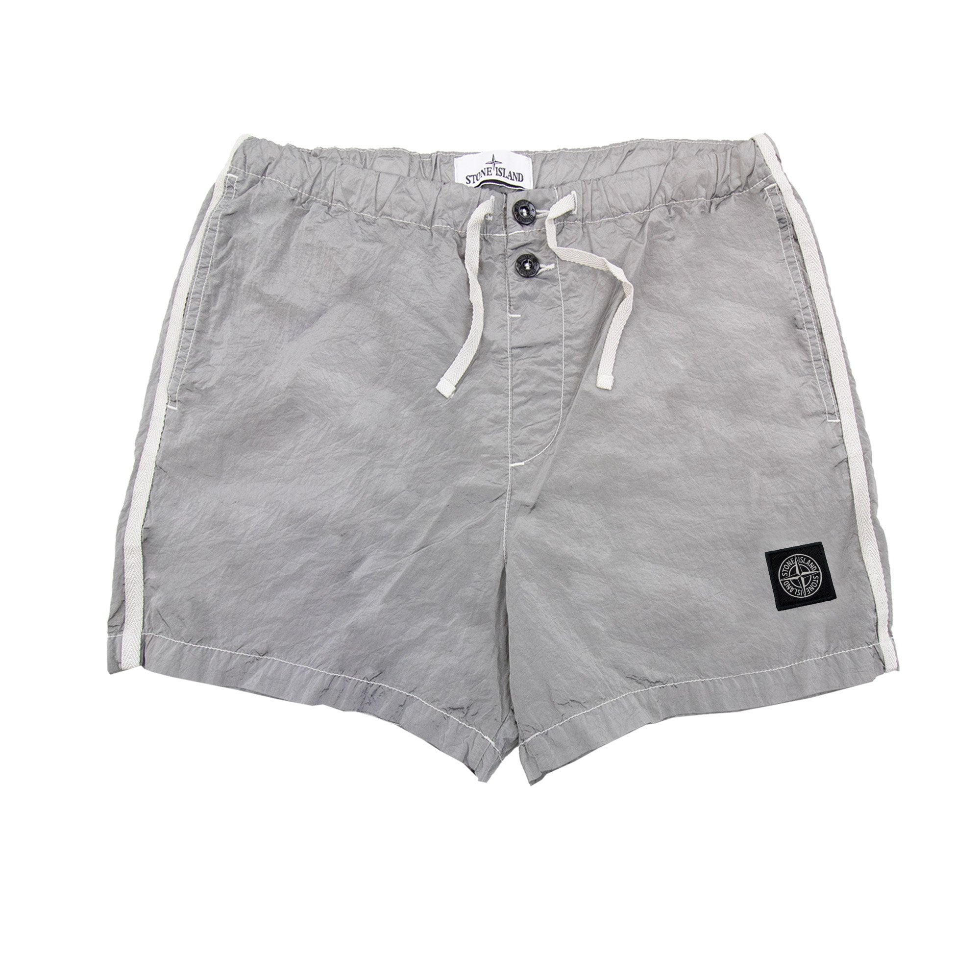 Stone Island B0643 Beach Shorts Grey V0061