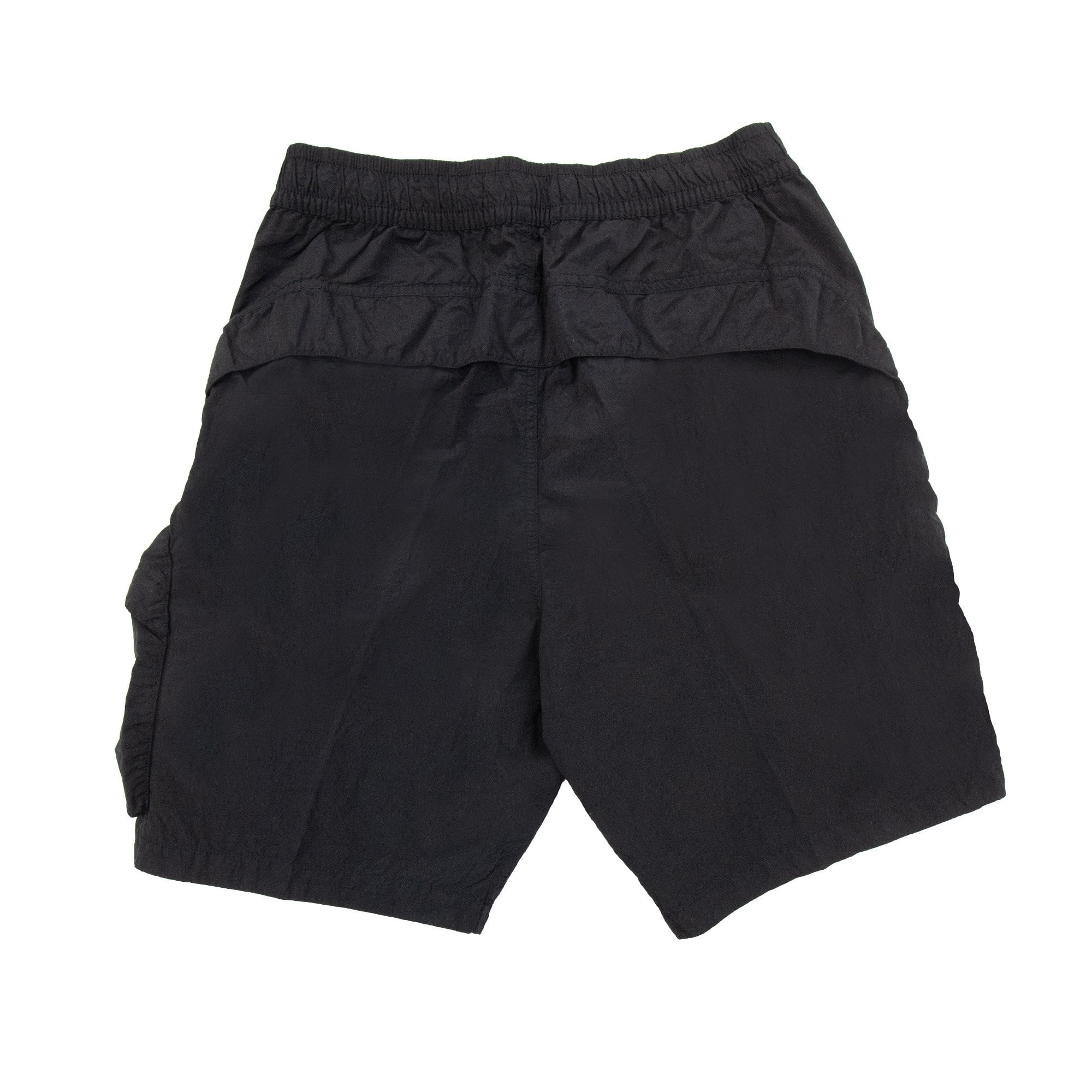 Stone Island L100007 Nylon Metal Cargo Shorts Black V0029
