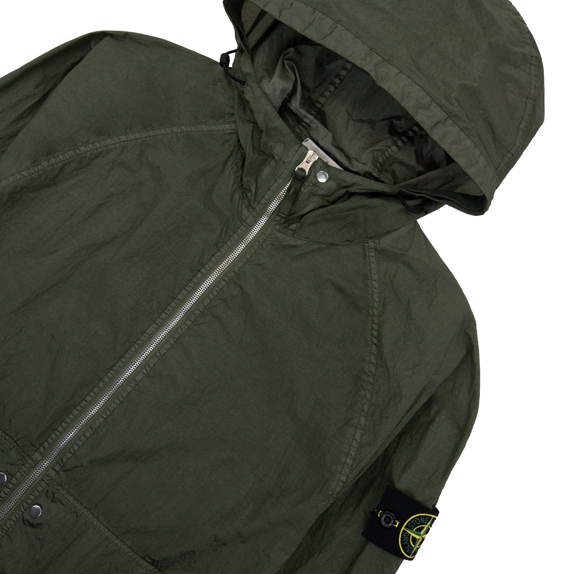 Stone Island 4100097 Nylon Metal Watro Jacket Khaki V0054