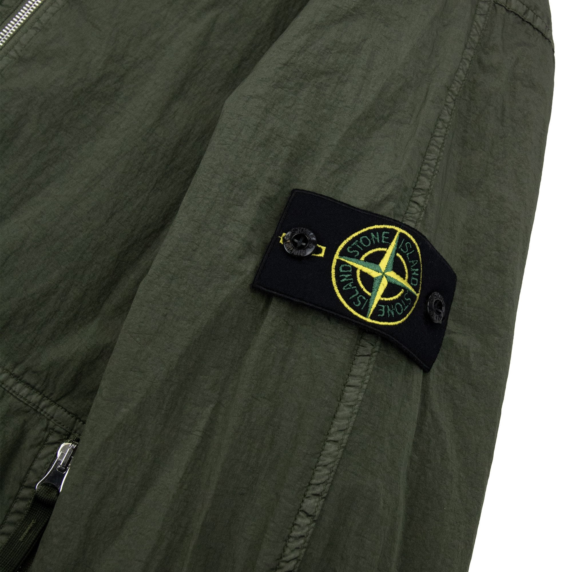 Stone Island 4100097 Nylon Metal Watro Jacket Khaki V0054