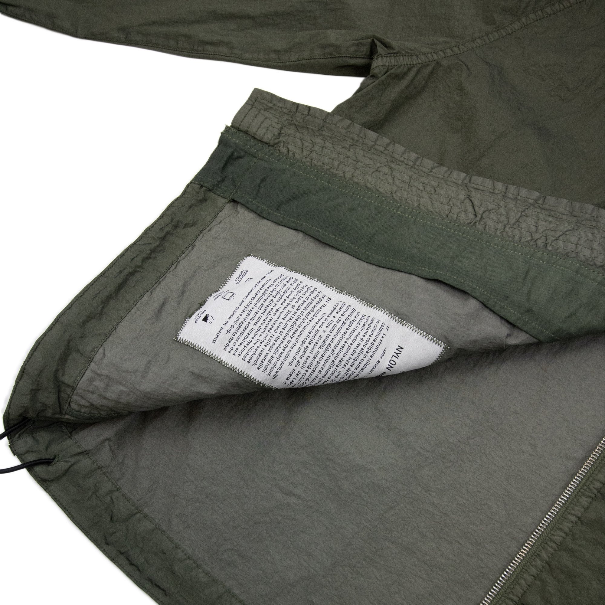 Stone Island 4100097 Nylon Metal Watro Jacket Khaki V0054
