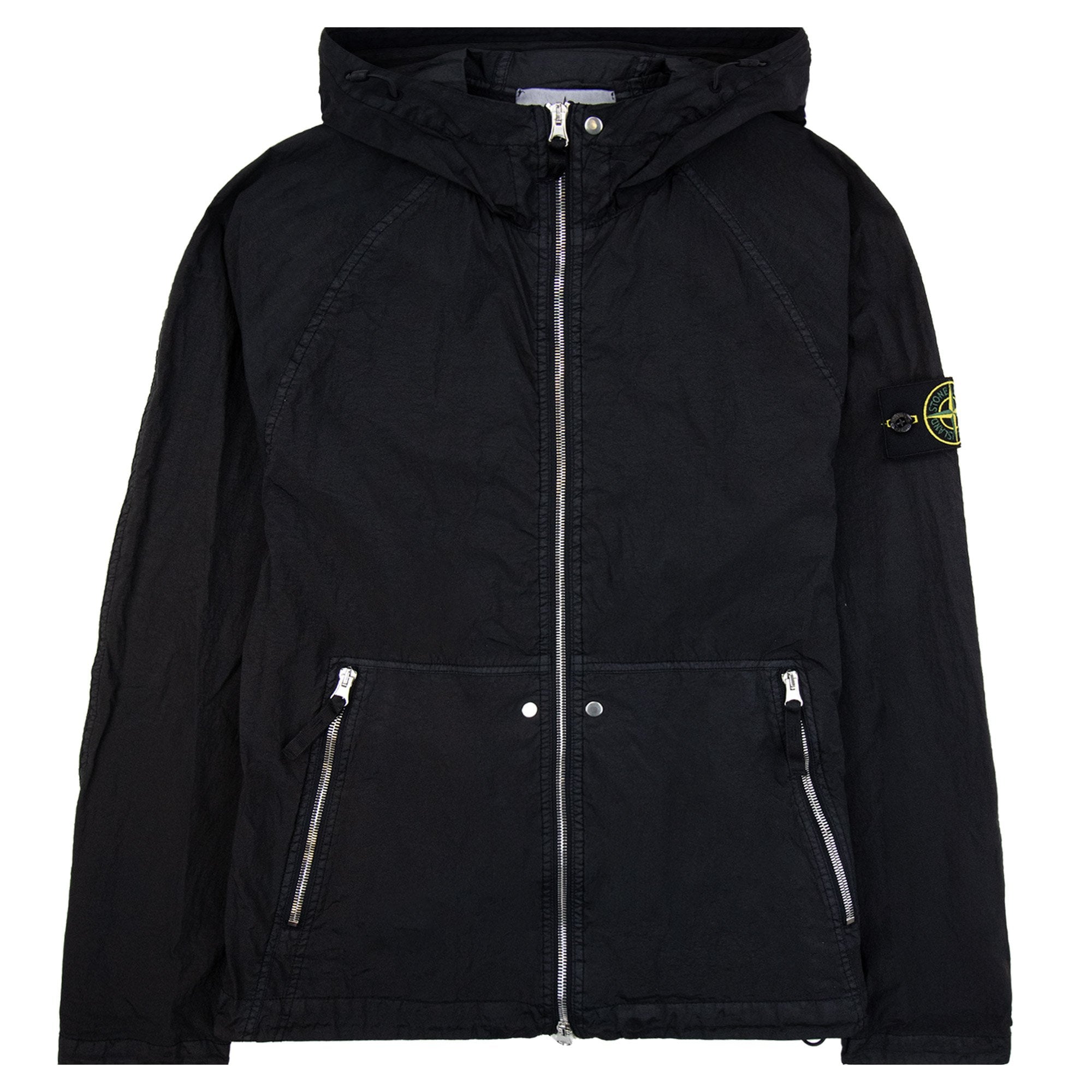 Stone Island 4100097 Nylon Metal Watro Jacket Black V0029