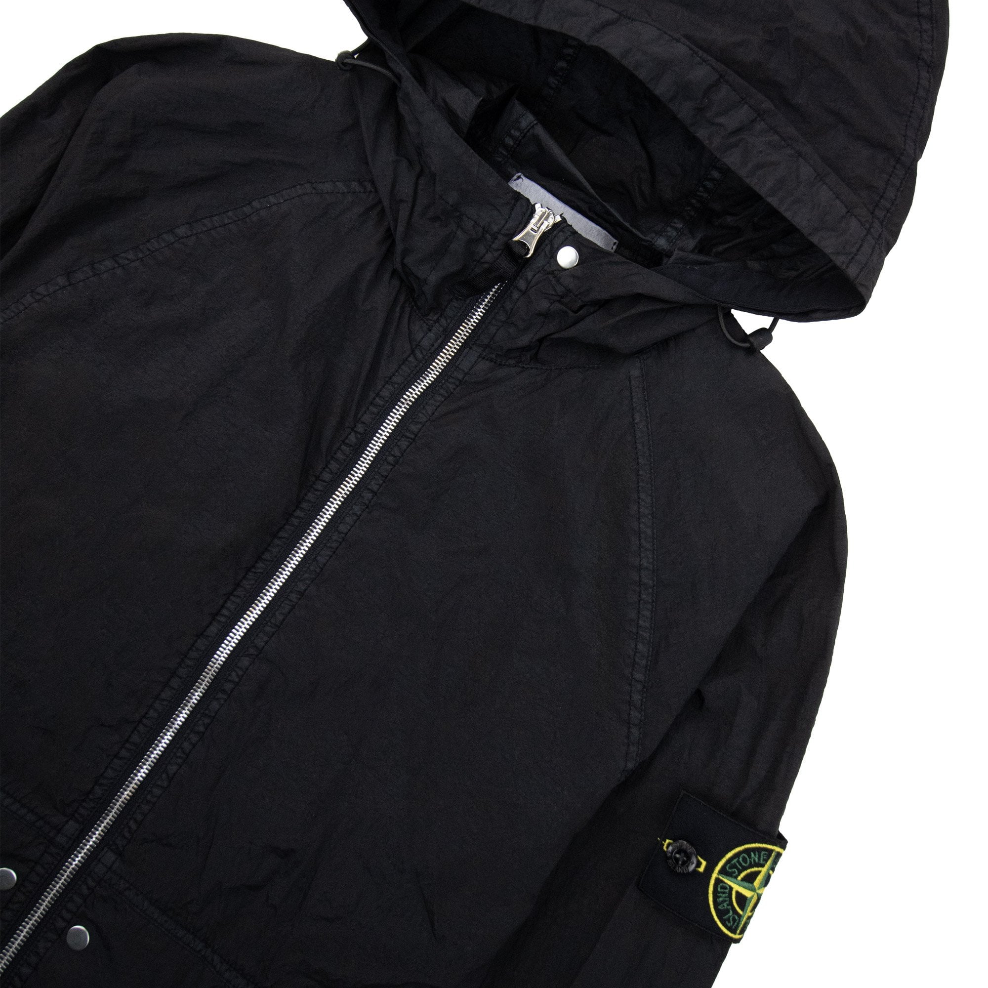 Stone Island 4100097 Nylon Metal Watro Jacket Black V0029