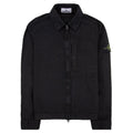 Stone Island 1200032 Brushed Cotton Canvas Old Effect Black V0129