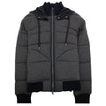 Armani Jeans High Neck Blouson Jacket Grigio Grey