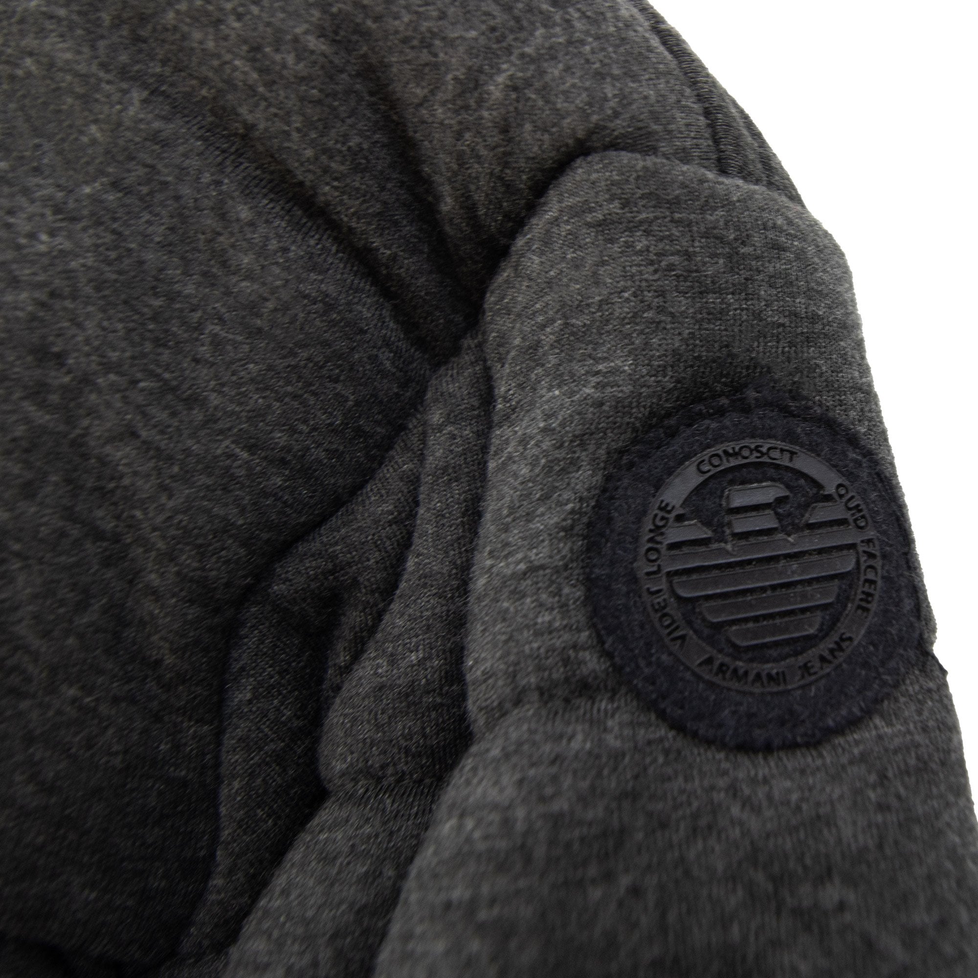 Armani Jeans High Neck Blouson Jacket Grigio Grey