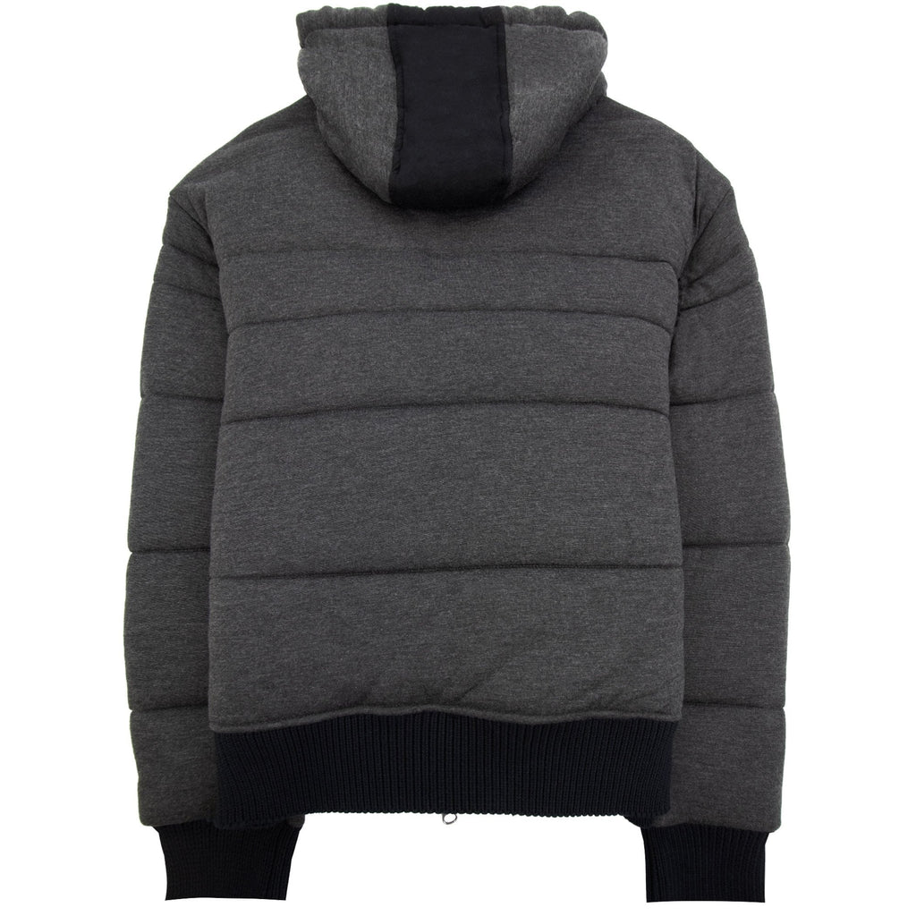 Armani Jeans High Neck Blouson Jacket Grigio Grey