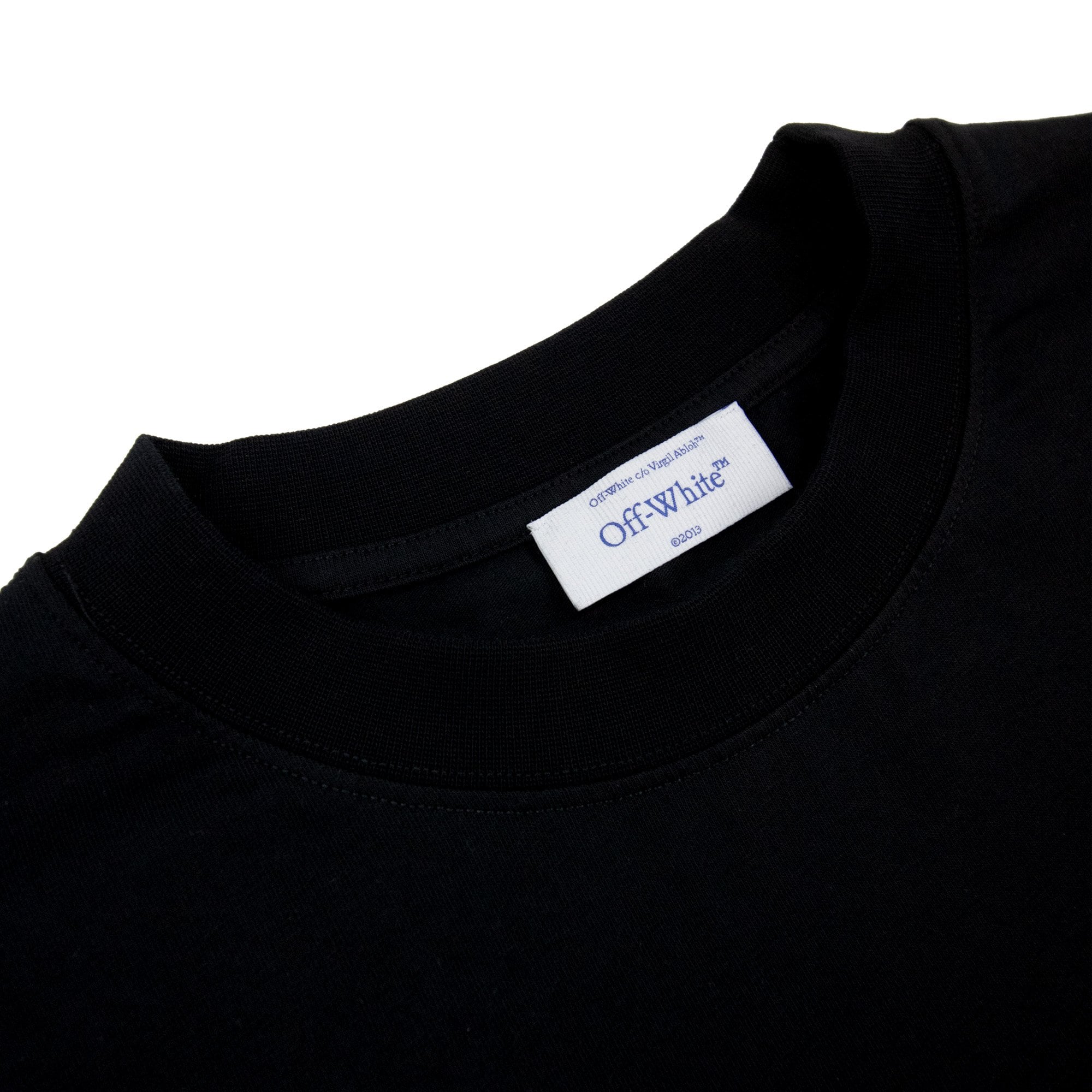 Off White Tape Arrow Skate S/s T-shirt Black/yellow