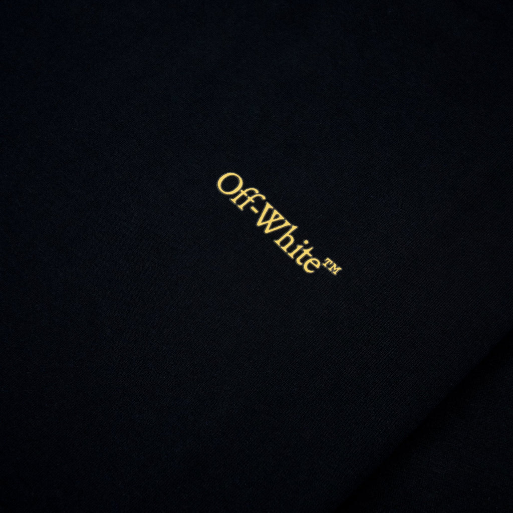 Off White Tape Arrow Skate S/s T-shirt Black/yellow