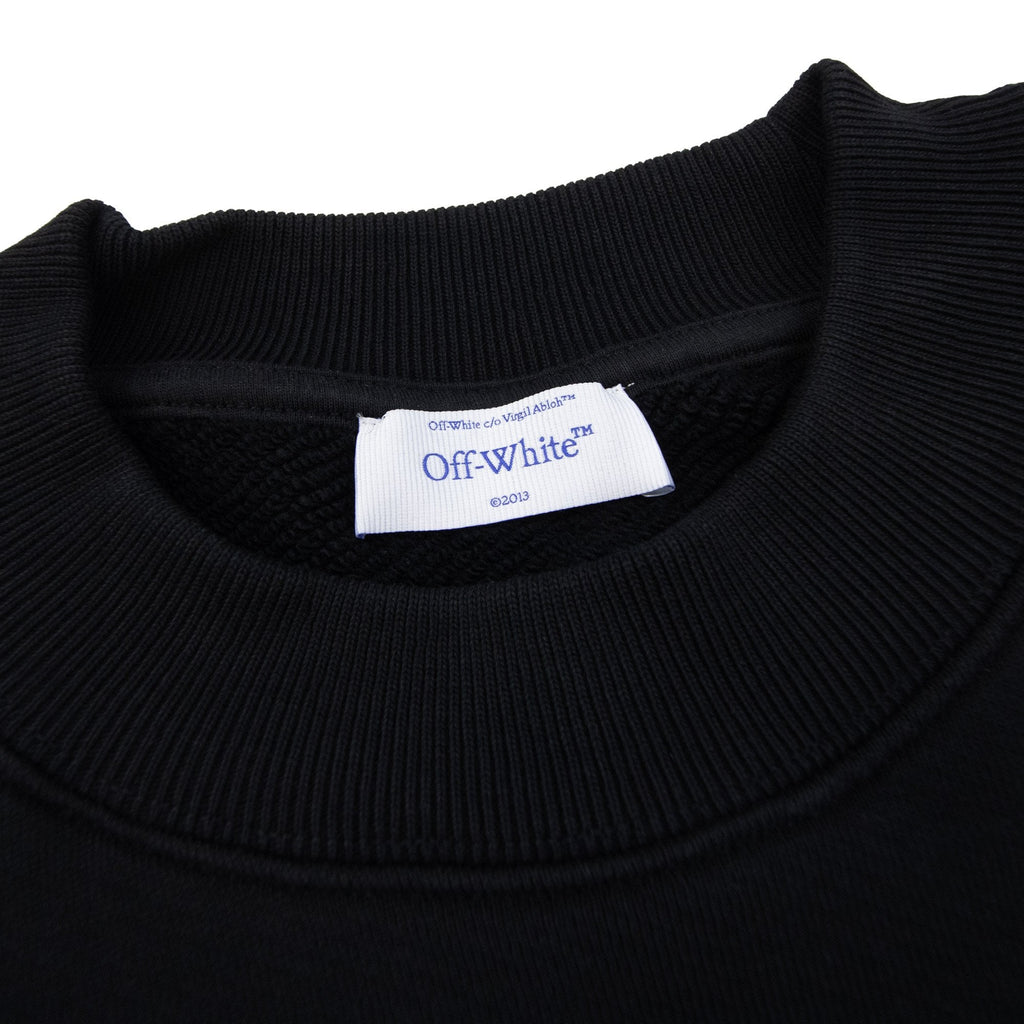 Off White Star Arrow Skate Crewneck Black